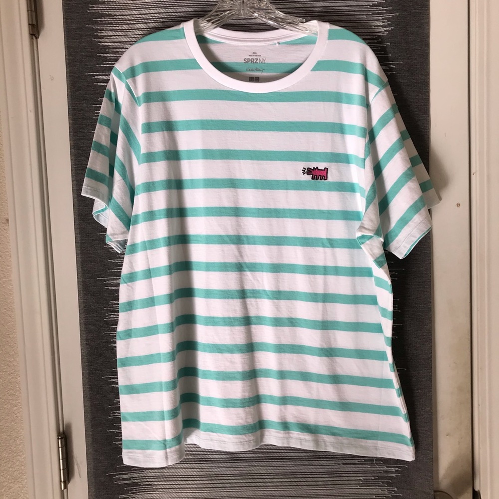 KEITH HARING UNIQLO Barking Dog LTD ED T-shirt XXL